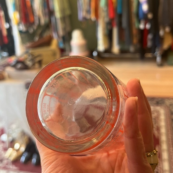 Vintage Midcentury Federal Glass Cocktail Shaker - Picture 4 of 5